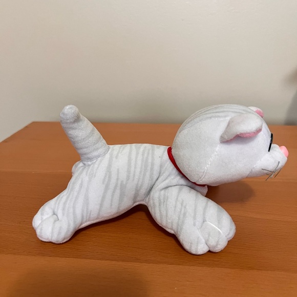 Tonka Pound Puppy White Cat Plush - Picture 4 of 9